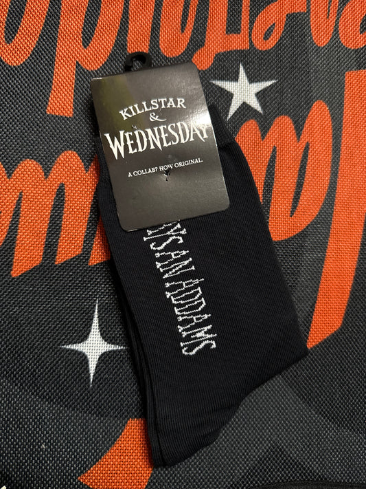 Worn to Order: 'Always an Addams' 2 Day Wear Socks