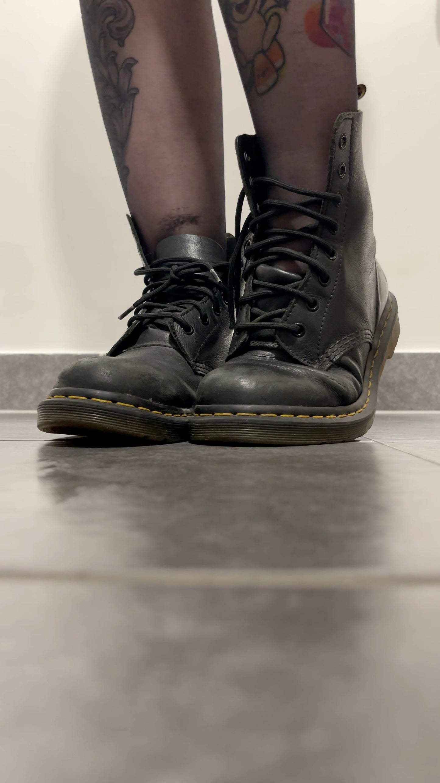 Well Worn Dr Marten Boots