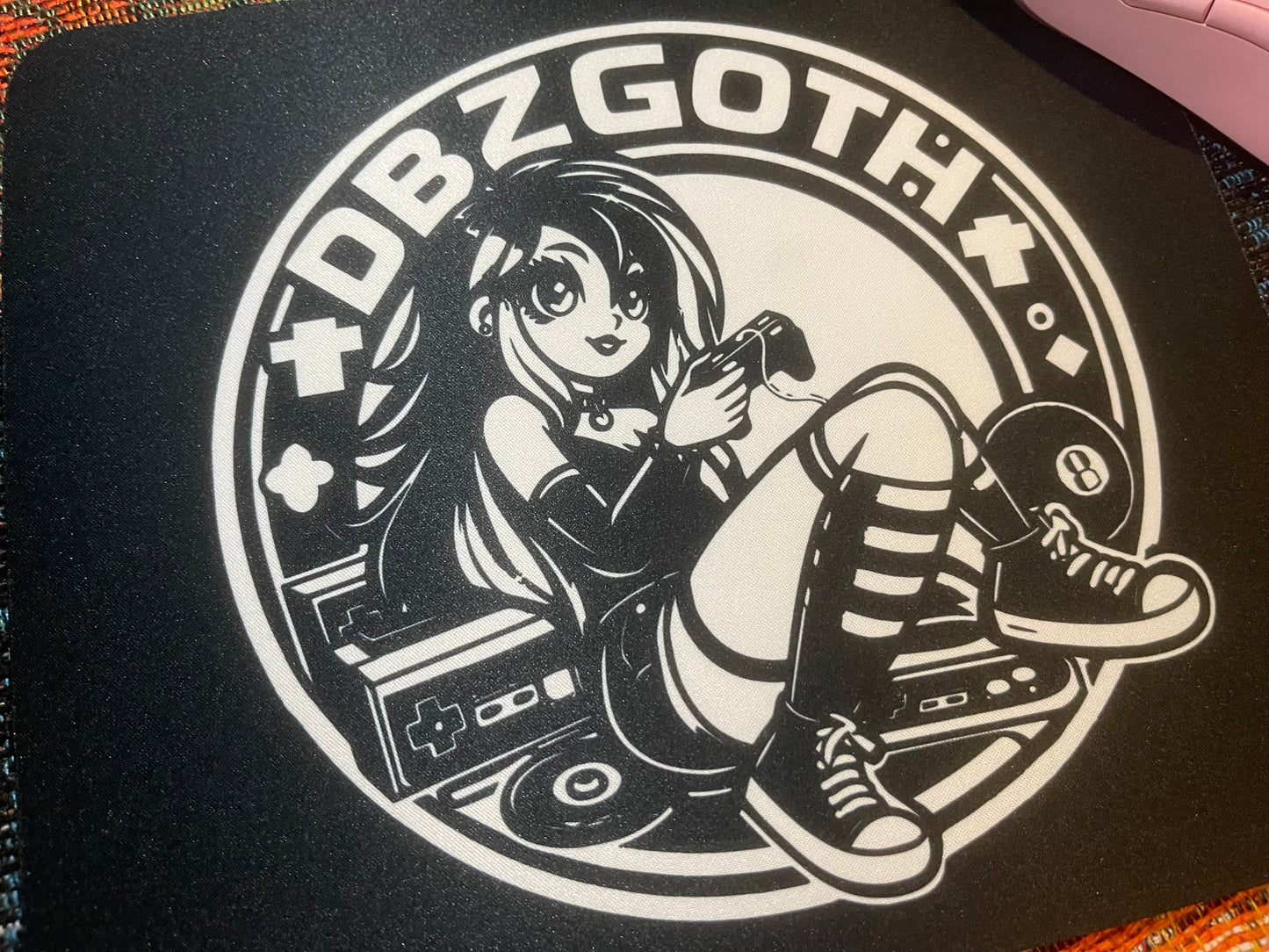 dbzgoth Logo Mousepad