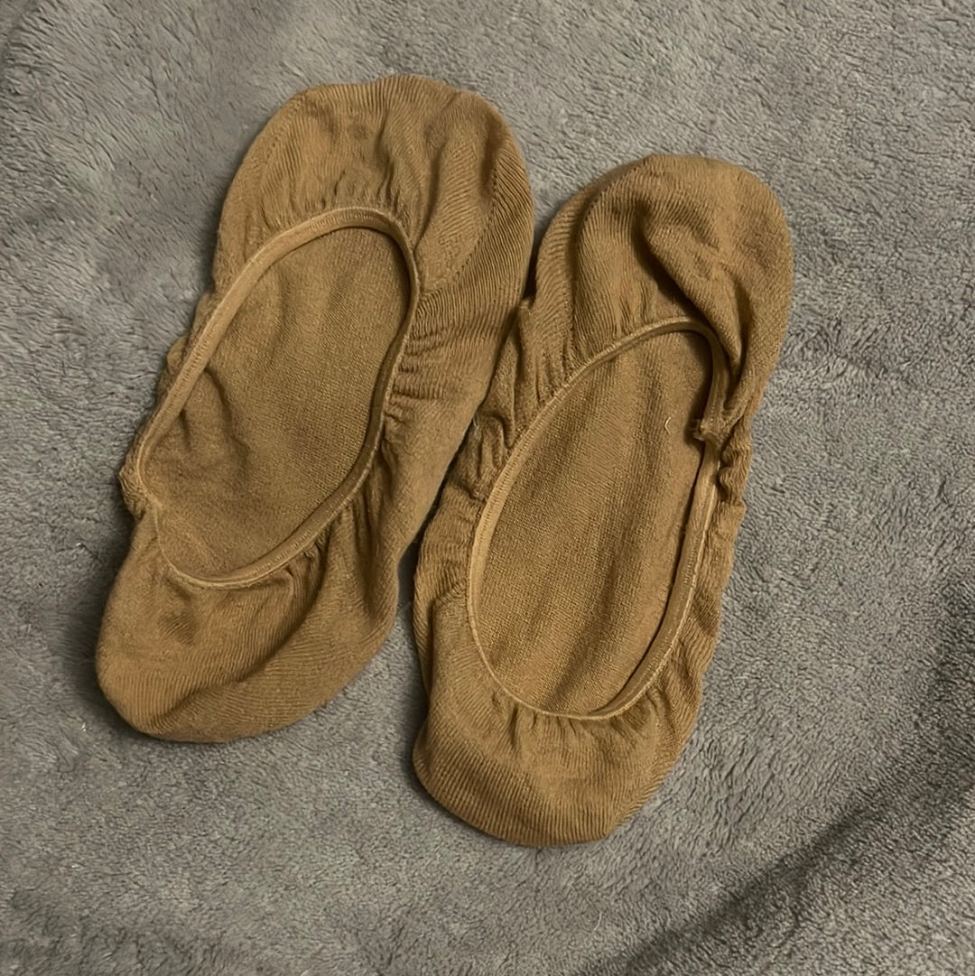 Worn to Order: 'No Show' Nude Nylon 2 Day Wear Socks